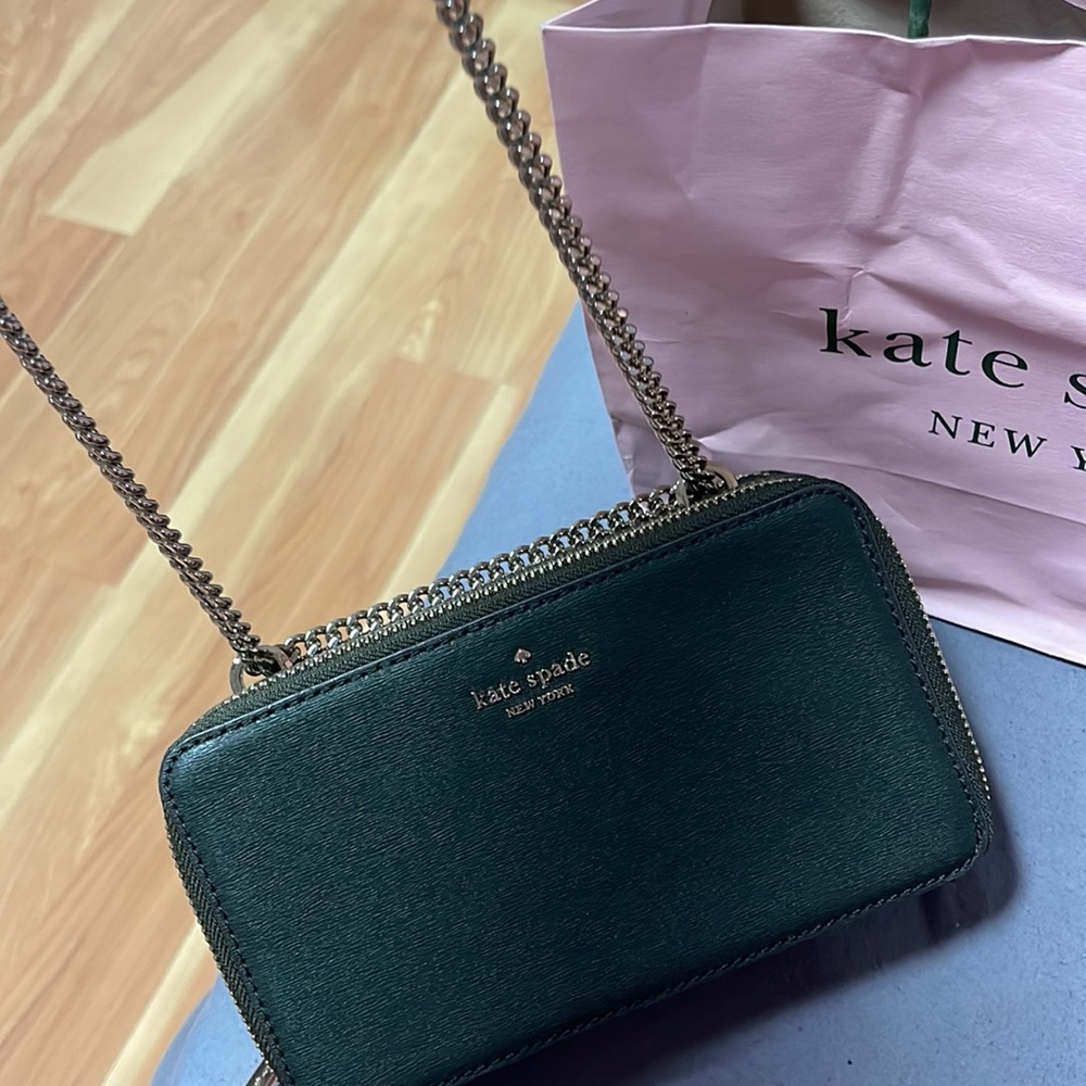 Brand new Kate Spade Double Zip Crossbody Purse